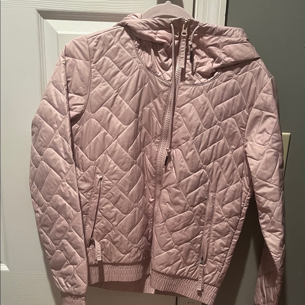 Columbia Light Pink Quilted Puffer Jacket